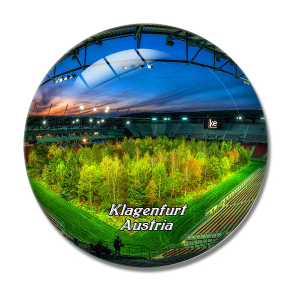 Klagenfurt Forforest Austria 3D Fridge Magnet Crystal Glass