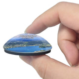 Klagenfurt Glacial Lake Worthersee Austria 3D Fridge Magnet Crystal Glass