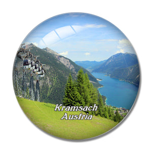 Kramsach Tyrol Austria 3D Fridge Magnet Crystal Glass