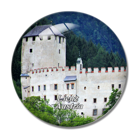 Lienz Castle Austria 3D Fridge Magnet Crystal Glass