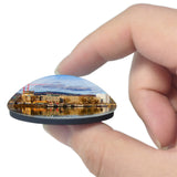 Linz River Austria 3D Fridge Magnet Crystal Glass