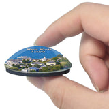 Maria Worth Island Austria 3D Fridge Magnet Crystal Glass