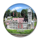 Minimundus Klagenfurt Austria 3D Fridge Magnet Crystal Glass