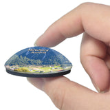 Mittelberg Austria 3D Fridge Magnet Crystal Glass