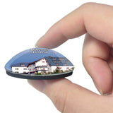 Mittersill Castle Austria 3D Fridge Magnet Crystal Glass