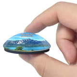 MondSee  Lake Austria 3D Fridge Magnet Crystal Glass