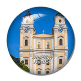 MondSee Cathedral Austria 3D Fridge Magnet Crystal Glass