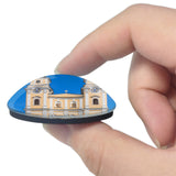 MondSee Cathedral Austria 3D Fridge Magnet Crystal Glass