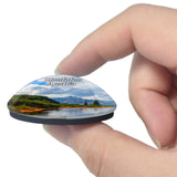 Montafon Lake Austria 3D Fridge Magnet Crystal Glass