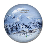 Obertauern Austria 3D Fridge Magnet Crystal Glass