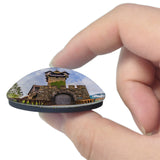 Obervellach Falkenstein Castle Austria 3D Fridge Magnet Crystal Glass