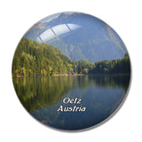 Oetz Lake Austria 3D Fridge Magnet Crystal Glass