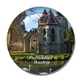 Pottendorf Castle Austria 3D Fridge Magnet Crystal Glass