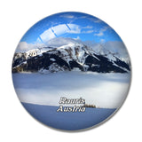 Rauris Austria 3D Fridge Magnet Crystal Glass