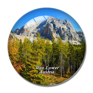 Rax Lower Austria 3D Fridge Magnet Crystal Glass