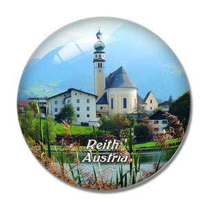 Reith Austria 3D Fridge Magnet Crystal Glass