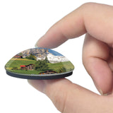 Riezlern Austria 3D Fridge Magnet Crystal Glass