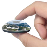 Salzburg Alpine Lake Austria 3D Fridge Magnet Crystal Glass