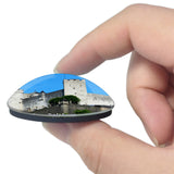 Salzburg Hohensalzburg  Castle Austria 3D Fridge Magnet Crystal Glass