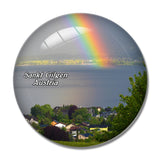 Sankt Gilgen Austria 3D Fridge Magnet Crystal Glass