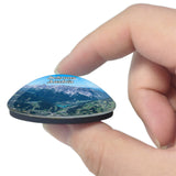 Schruns Montafon Austria 3D Fridge Magnet Crystal Glass