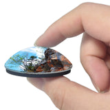 Schwarzau Mountain Austria 3D Fridge Magnet Crystal Glass