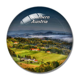 Southern Styria Austria 3D Fridge Magnet Crystal Glass