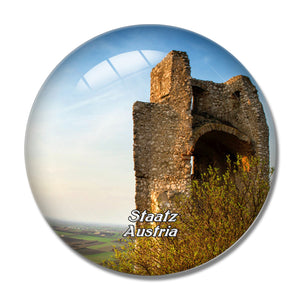 Staatz Austria 3D Fridge Magnet Crystal Glass