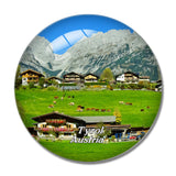 Tyrol Wilderkaiser Austria 3D Fridge Magnet Crystal Glass