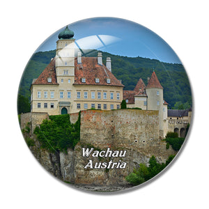 Wachau Castle Austria 3D Fridge Magnet Crystal Glass