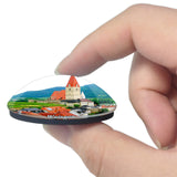 Weissen Kirchen Church Austria 3D Fridge Magnet Crystal Glass