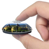 Worthersee Castle Carinthia Austria 3D Fridge Magnet Crystal Glass