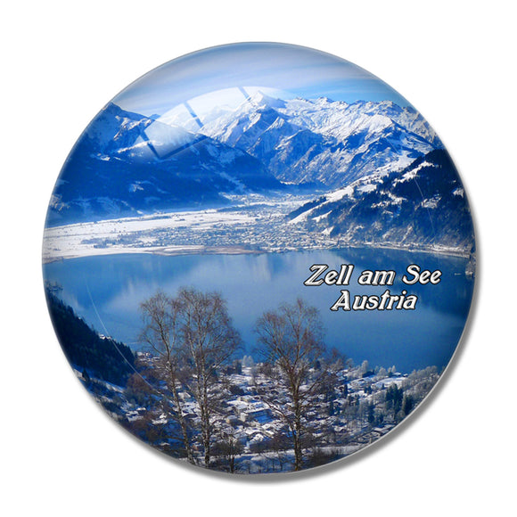 Zell am See Austria 3D Fridge Magnet Crystal Glass