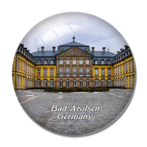 Bad Arolsen Germany 3D Fridge Magnet Crystal Glass