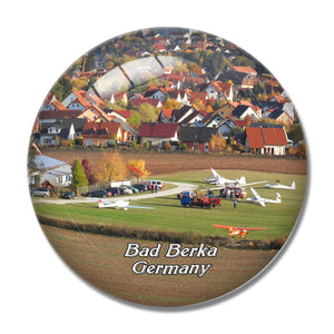 Bad Berka Germany 3D Fridge Magnet Crystal Glass