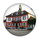 Bad Durrheim Town Hall Germany 3D Fridge Magnet Crystal Glass