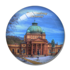 Bad Homburg Palace Germany 3D Fridge Magnet Crystal Glass