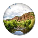 Bad Kreuznach River Germany 3D Fridge Magnet Crystal Glass