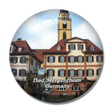 Bad Mergentheim House Germany 3D Fridge Magnet Crystal Glass