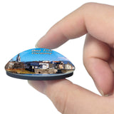 Bad Tolz Germany 3D Fridge Magnet Crystal Glass