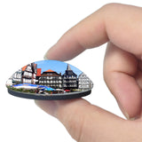 Bad Wildungen Germany 3D Fridge Magnet Crystal Glass