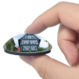 Bad Wimpfen House Germany 3D Fridge Magnet Crystal Glass