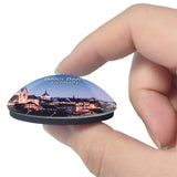 Baden-Baden Germany 3D Fridge Magnet Crystal Glass