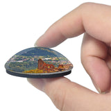 Baden-Baden Hohenbaden Castle Germany 3D Fridge Magnet Crystal Glass