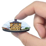 Bamberg Town Hall Germany 3D Fridge Magnet Crystal Glass