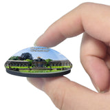 Bayreuth Castle Germany 3D Fridge Magnet Crystal Glass