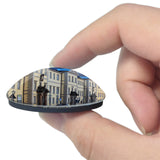 Bayreuth Downtown Germany 3D Fridge Magnet Crystal Glass