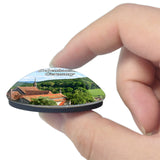 Bebenhausen Monastery Germany 3D Fridge Magnet Crystal Glass