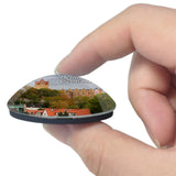 Bernburg Castle Museum Germany 3D Fridge Magnet Crystal Glass