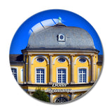 Bonn Palace Germany 3D Fridge Magnet Crystal Glass